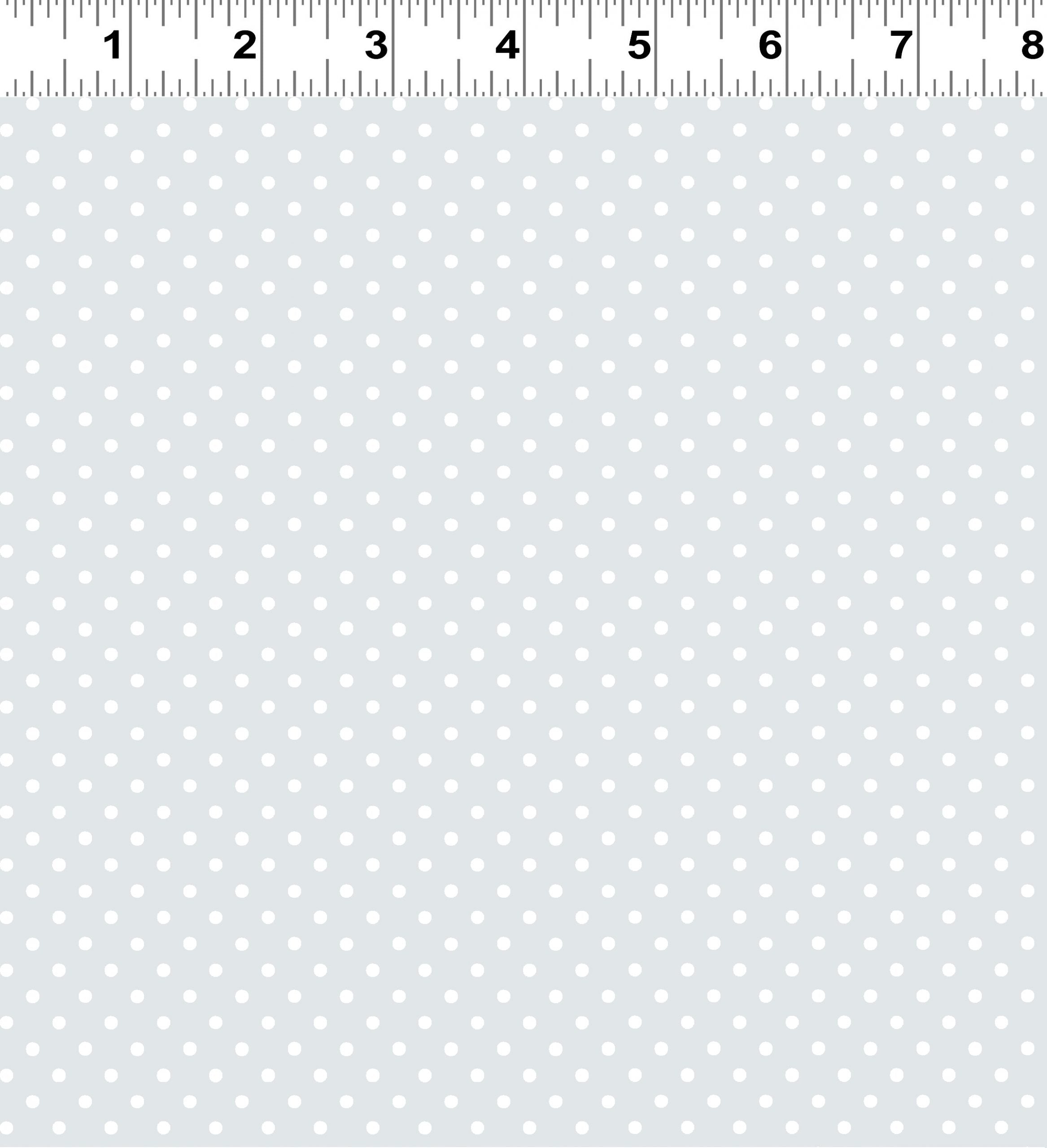 Guess How Much I Love You 2020 | Flannel Light Pewter Dots by Anita Jeram for Clothworks | Y3086-118 | 100% Cotton Flannel