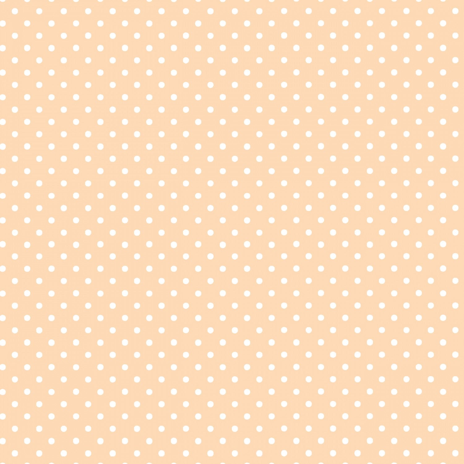 Guess How Much I Love You 2020 | Flannel Light Orange Dots by Anita Jeram for Clothworks | Y3086-35 | 100% Cotton Flannel