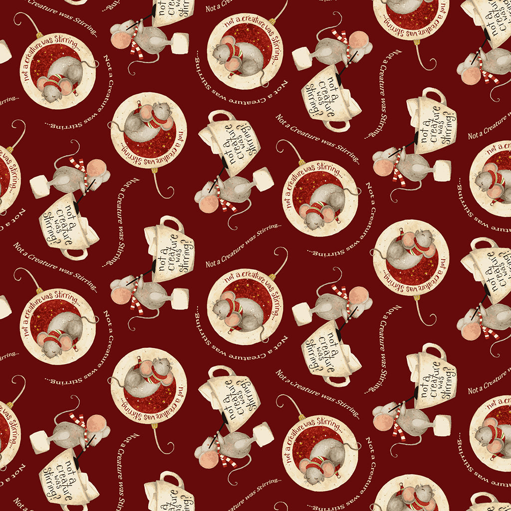 Gingerbread Christmas | Fat Quarter Bundle by Dan DiPaolo for Clothworks | 22pcs
