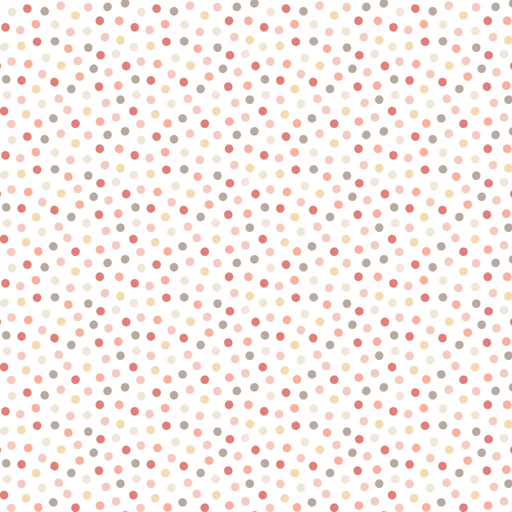 Guess How Much I Love You 2024 | Light Coral Dots by Anita Jeram for Clothworks | 100% Quilting Cotton
