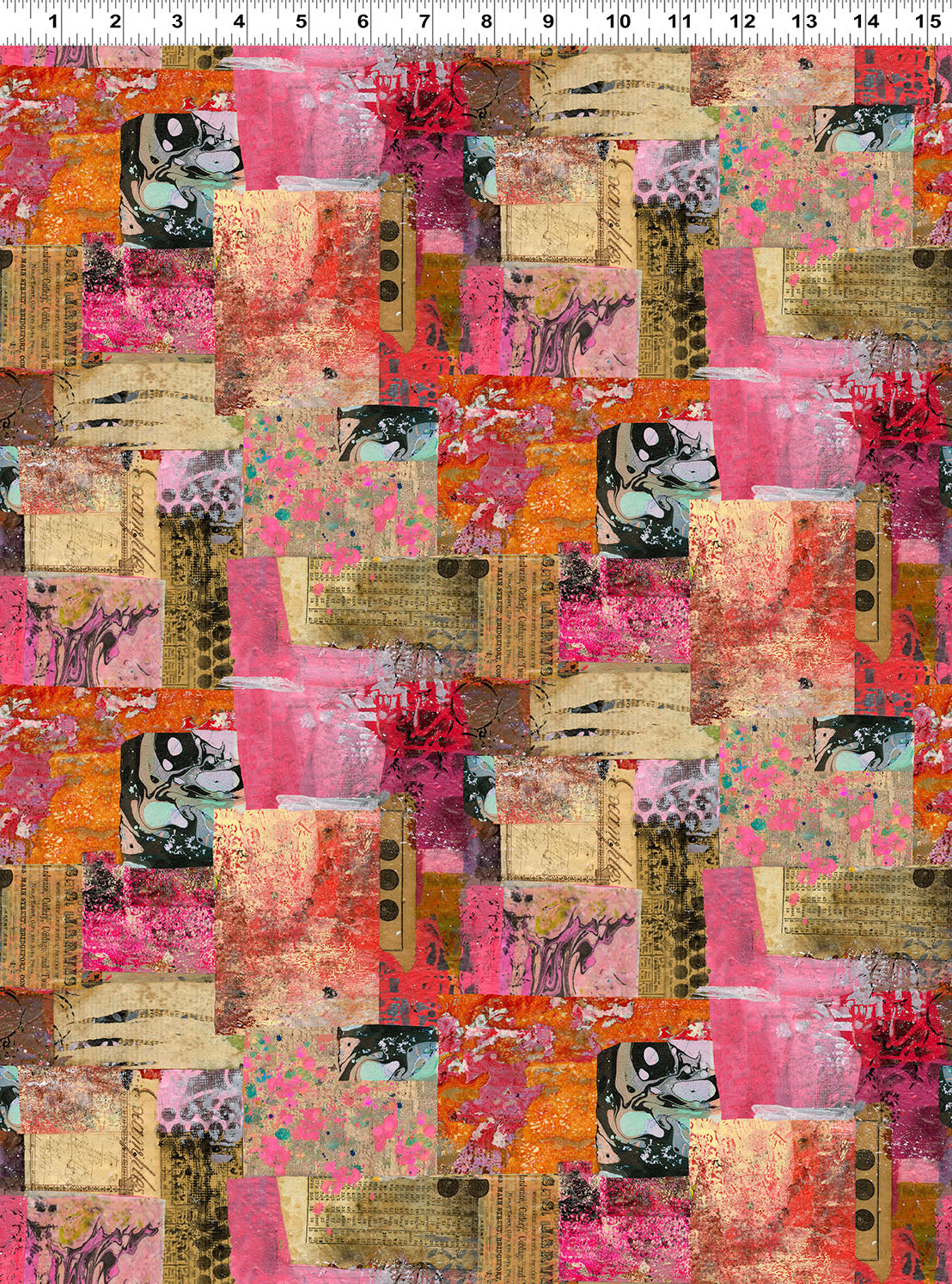 Faboolous | Patchwork Multi by Sue Zipkin for Clothworks | Y4474-55