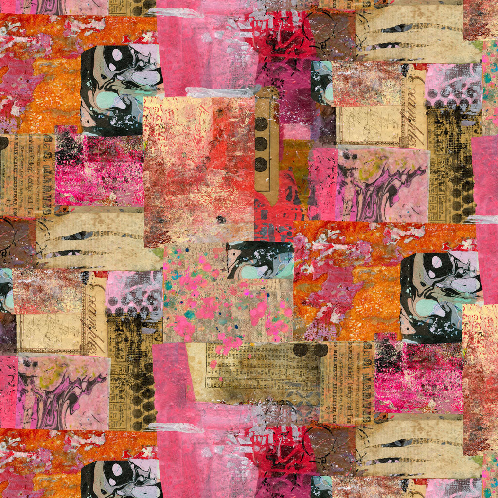 Faboolous | Patchwork Multi by Sue Zipkin for Clothworks | Y4474-55
