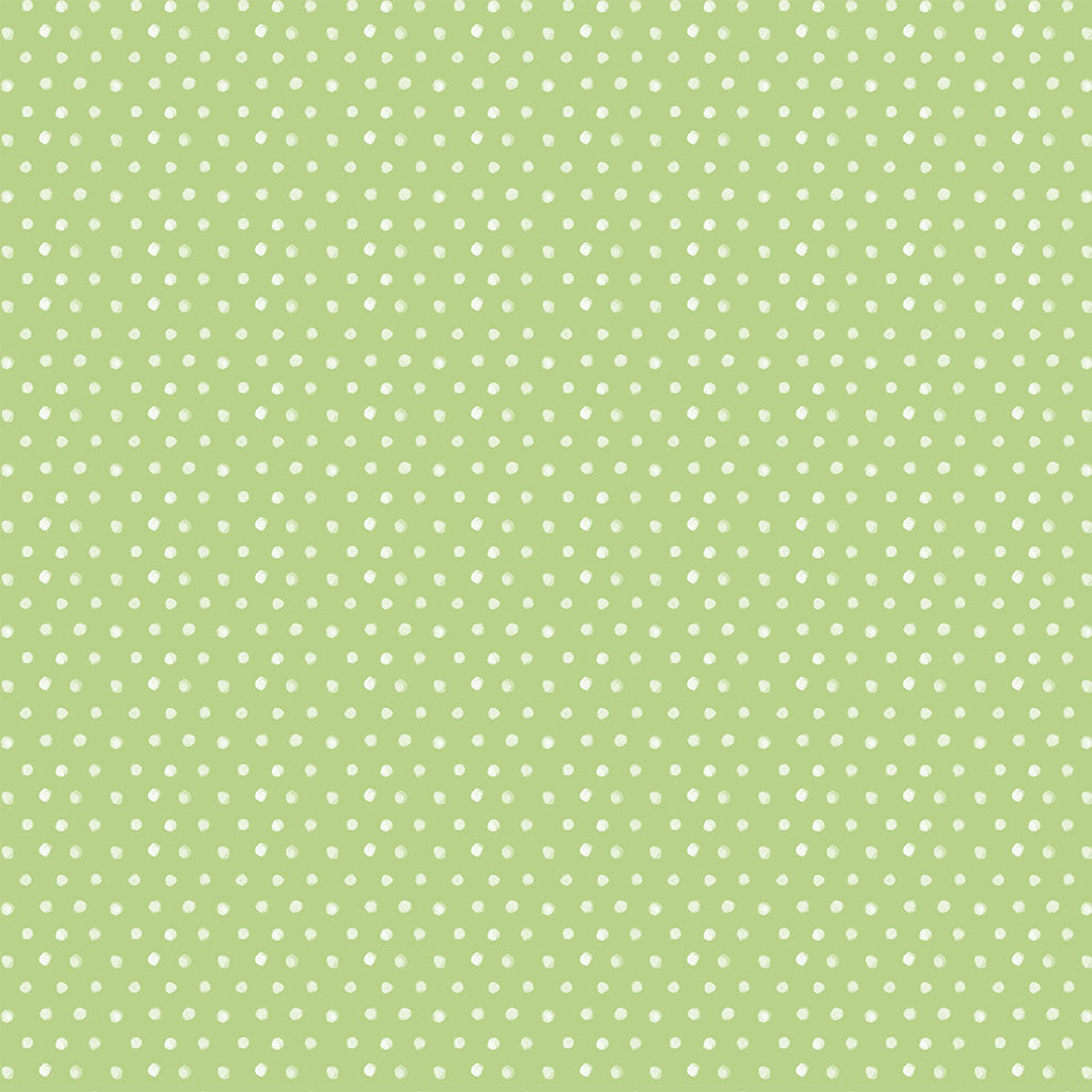 Spring Cheer | Olive Dots by Heatherlee Chan for Clothworks | Y4697-24