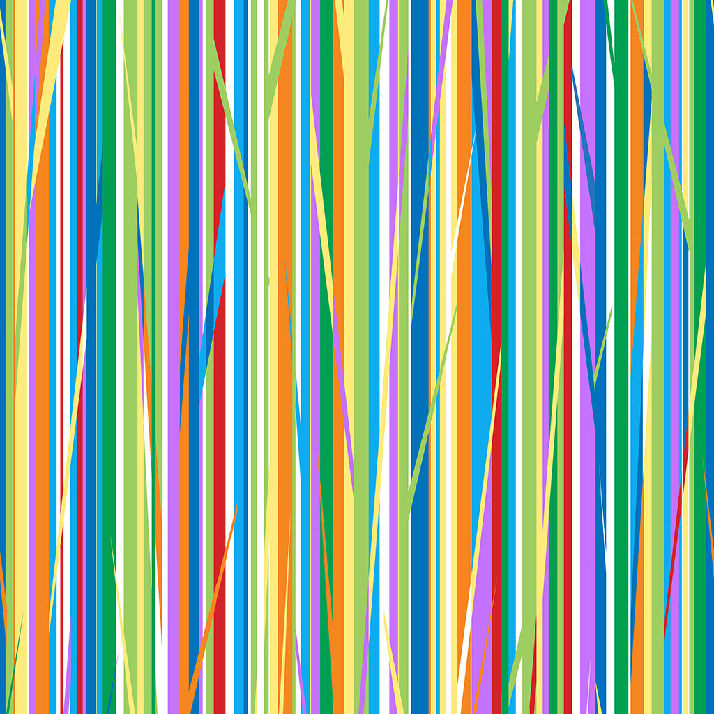 Amazing Alphabet - Stripe Muti by Cindy Shake Design for Clothworks | Y4756-55