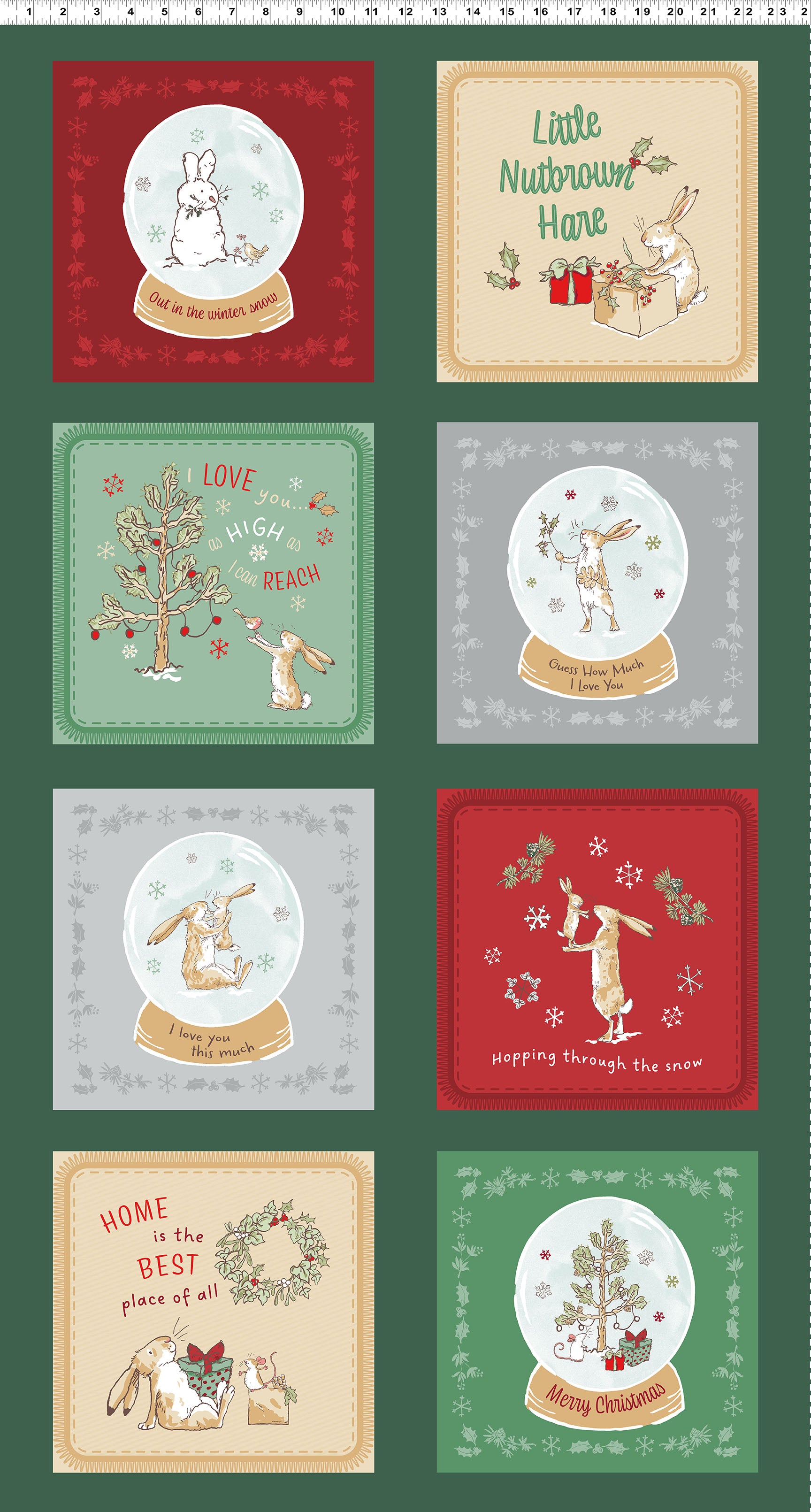 Guess How Much I Love You 2026 | 24" Panel Forest by Anita Jeram for Clothworks | Y4817-113