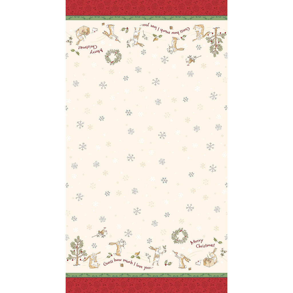 Guess How Much I Love You 2026 | Double Border Cream by Anita Jeram for Clothworks | Y4818-57