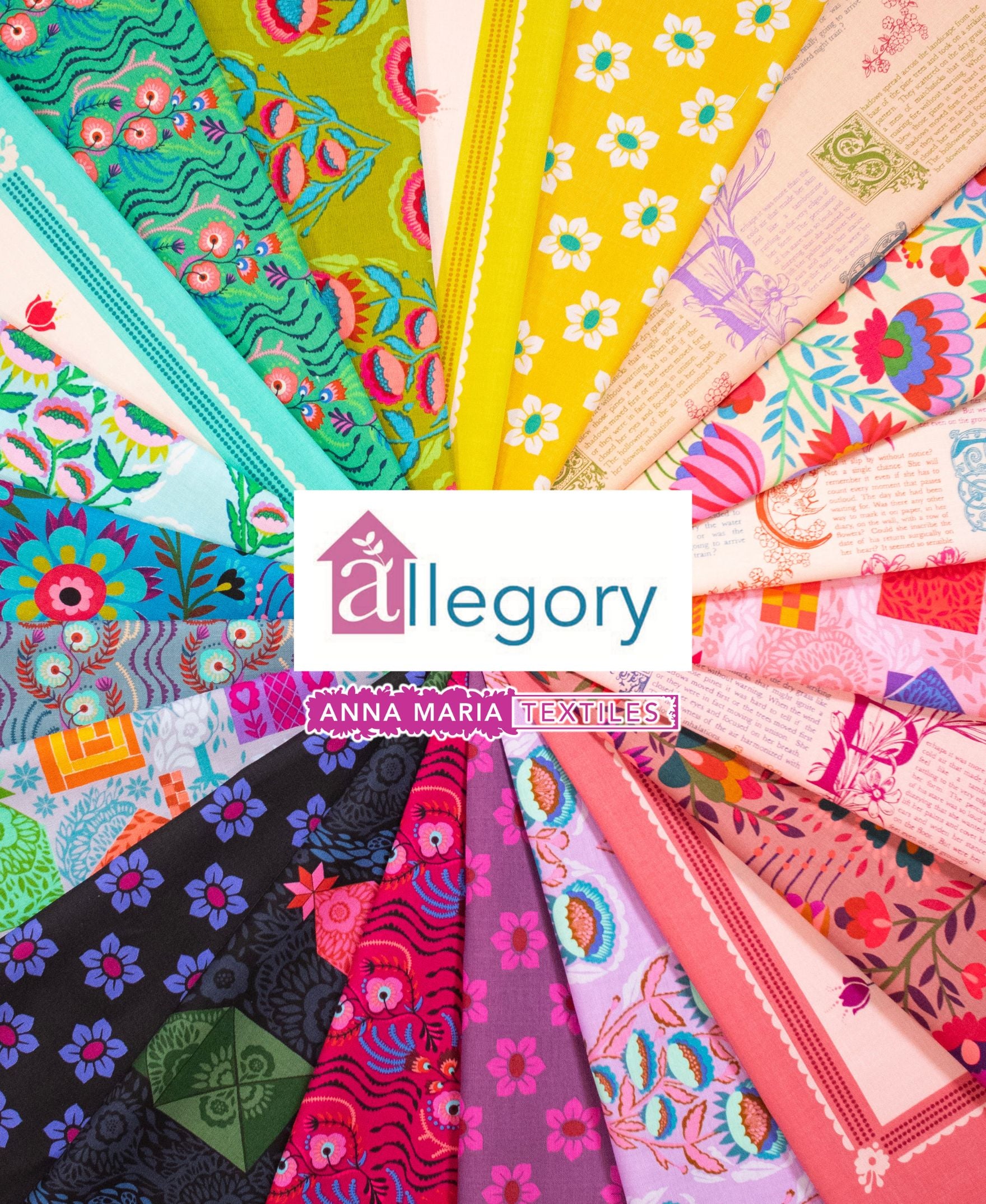 Allegory | Fat Quarter Bundle by Anna Maria for Anna Maria Textiles | 21 pcs