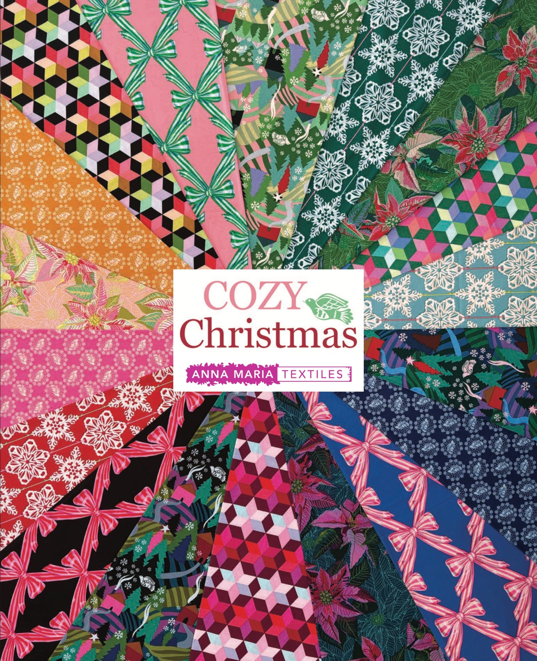 Cozy Christmas | Flurry - Evening by Anna Maria Textiles | AMT161-75C