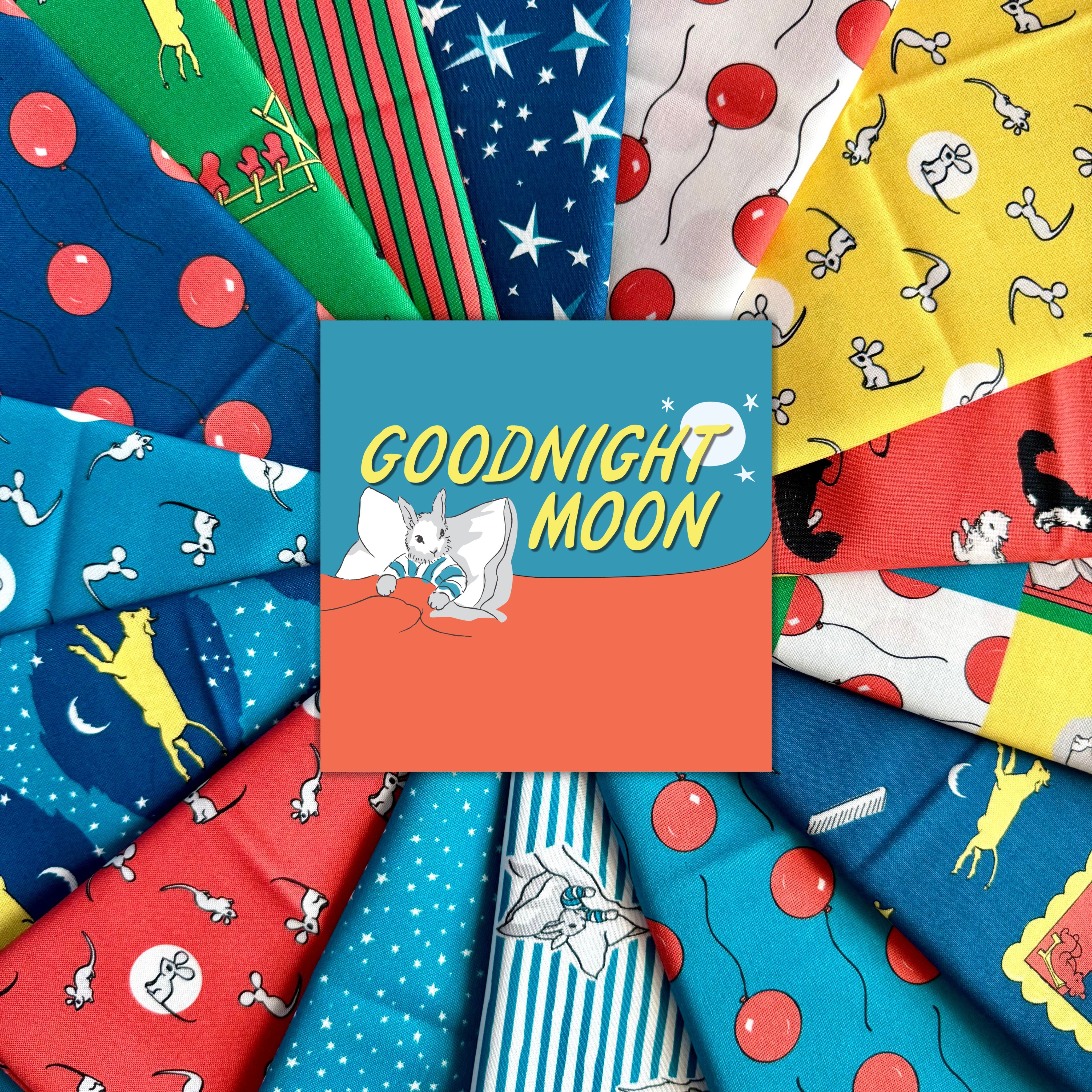 Goodnight Moon | Mouse in Yellow (227865) by Margaret Wise Brown for Cloud9 | 100% Organic Cotton