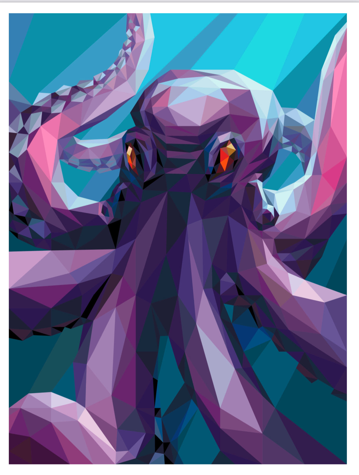 The Kracken Pattern by Legit Kits | 60" x 80"