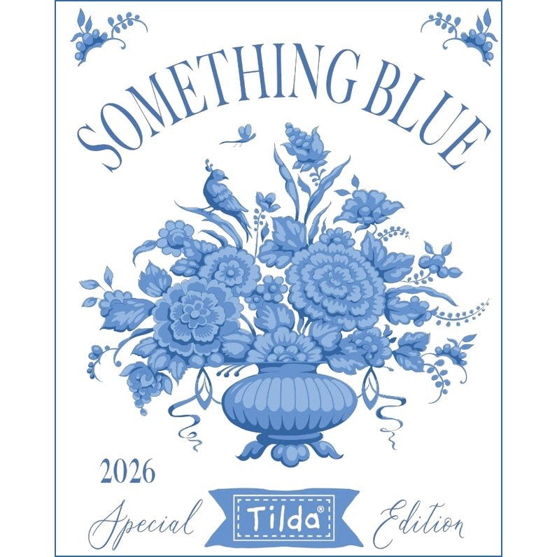 Something Blue | First Kiss Cream by Tone Finnanger for Tilda | TIL100669