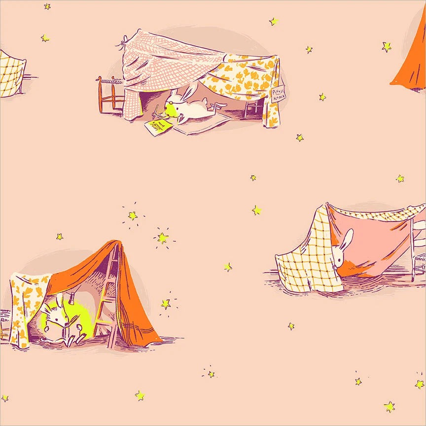 Heather Ross Favorites | Quilt Tent - Blush by Heather Ross for Windham | 53242D-3
