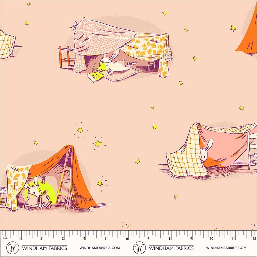 Heather Ross Favorites | Quilt Tent - Blush by Heather Ross for Windham | 53242D-3