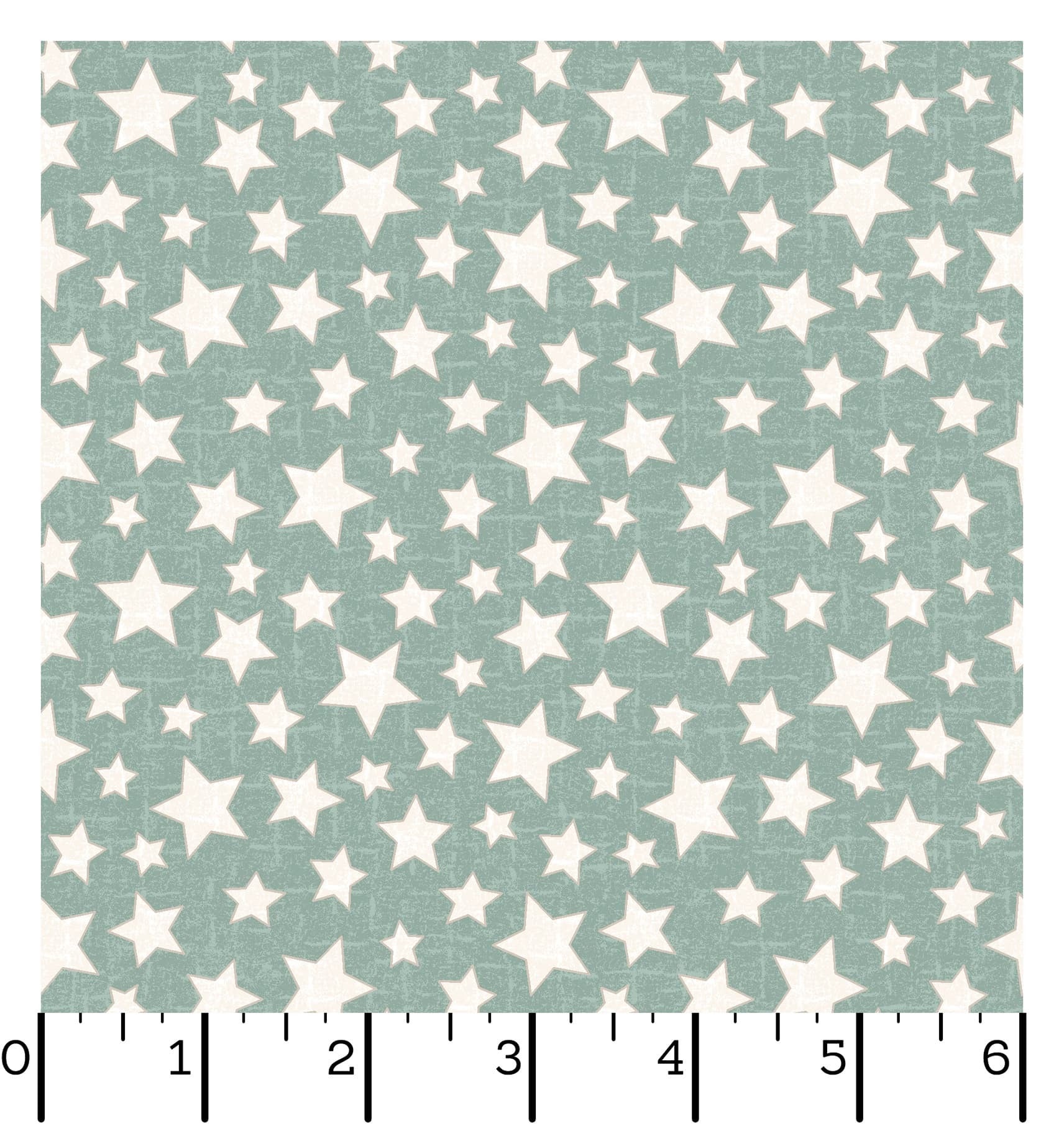 Snowtop Mountain Flannel | Star - Aqua by Bonnie Sullivan for Maywood Studio | MASF11165-Q | 100% Cotton Flannel