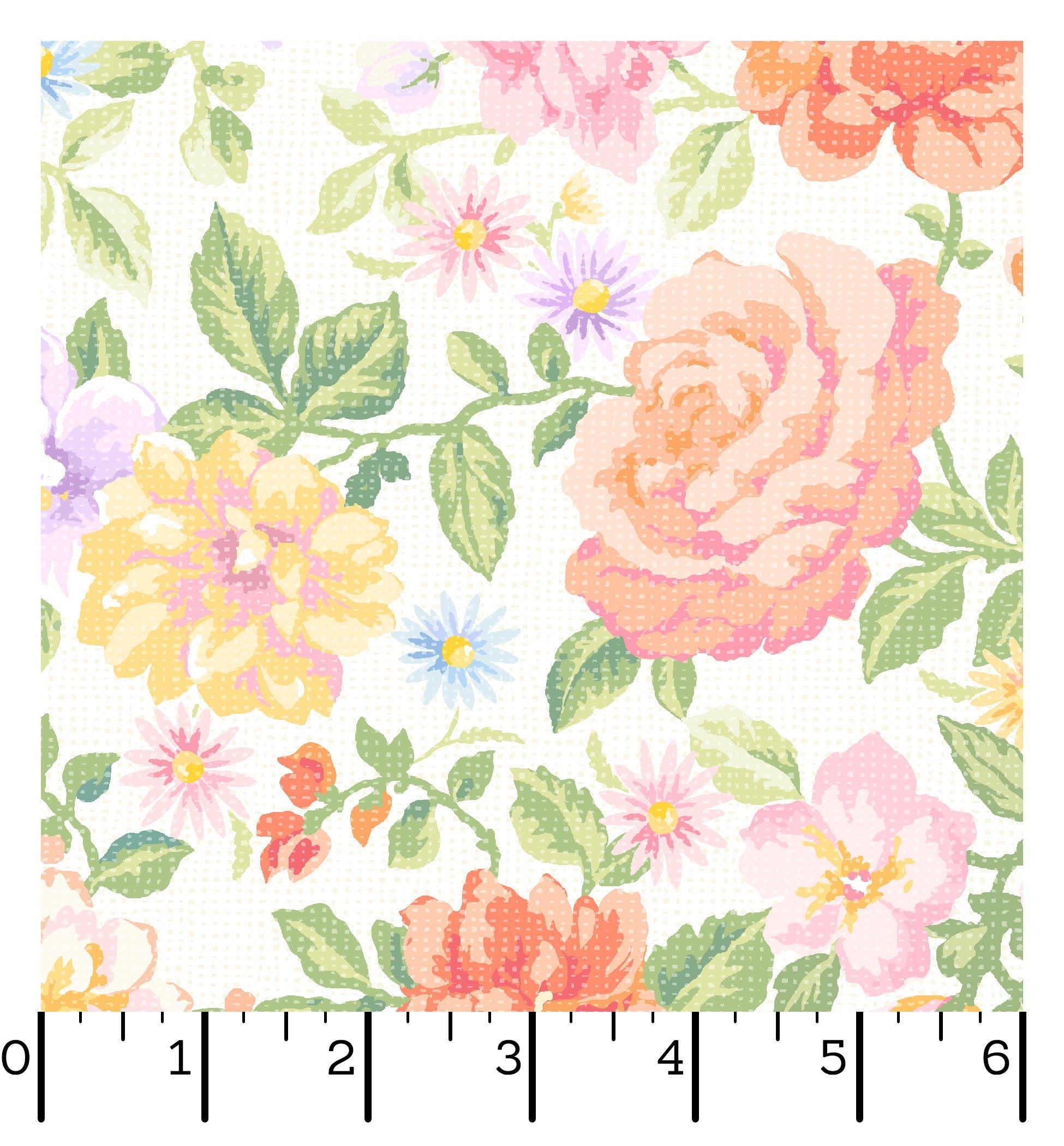 Gathering Sun | Floral White Multi by Maywood Studio | MAS11190-WZ