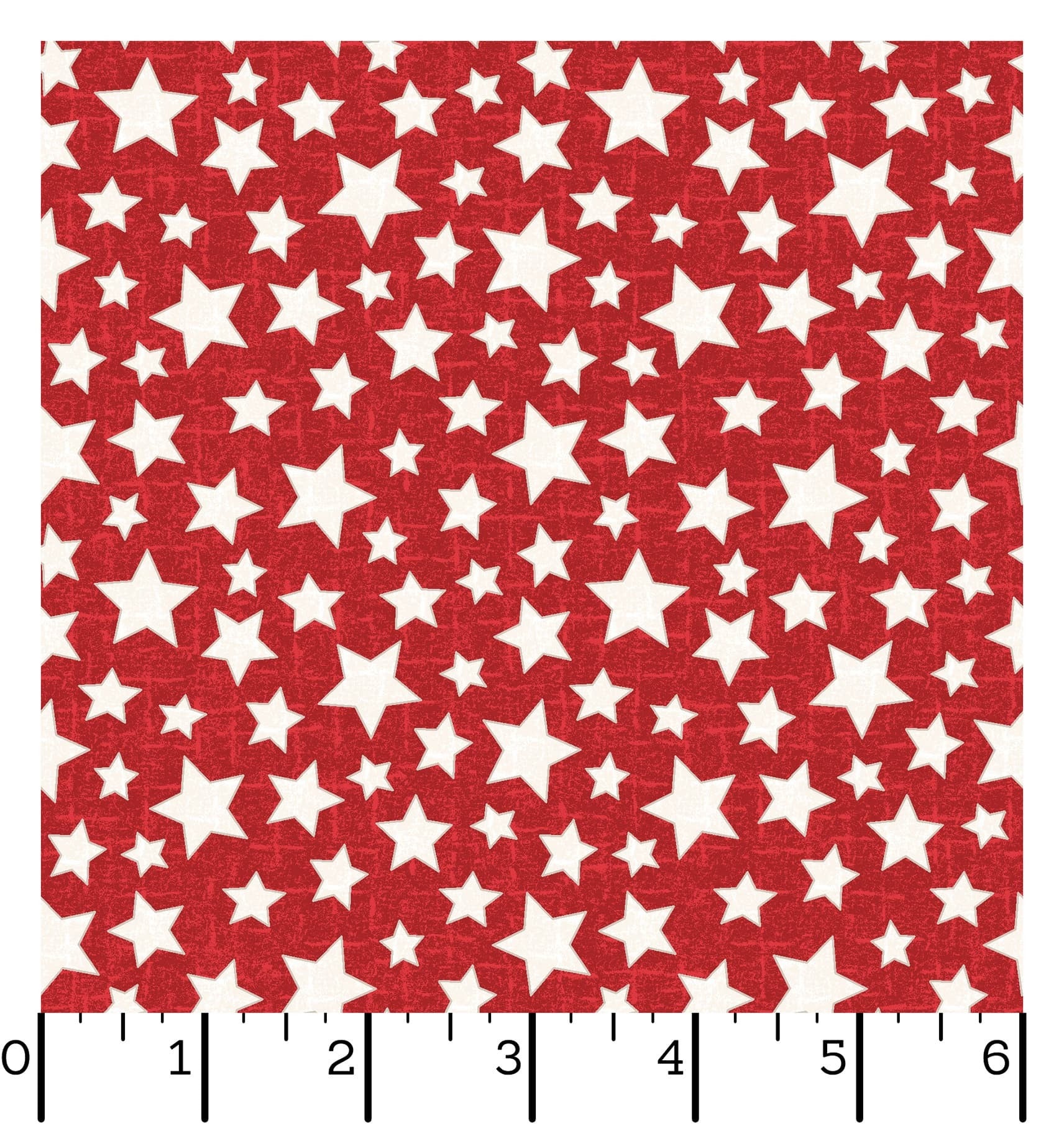 Snowtop Mountain Flannel | Star - Red by Bonnie Sullivan for Maywood Studio | MASF11165-R | 100% Cotton Flannel