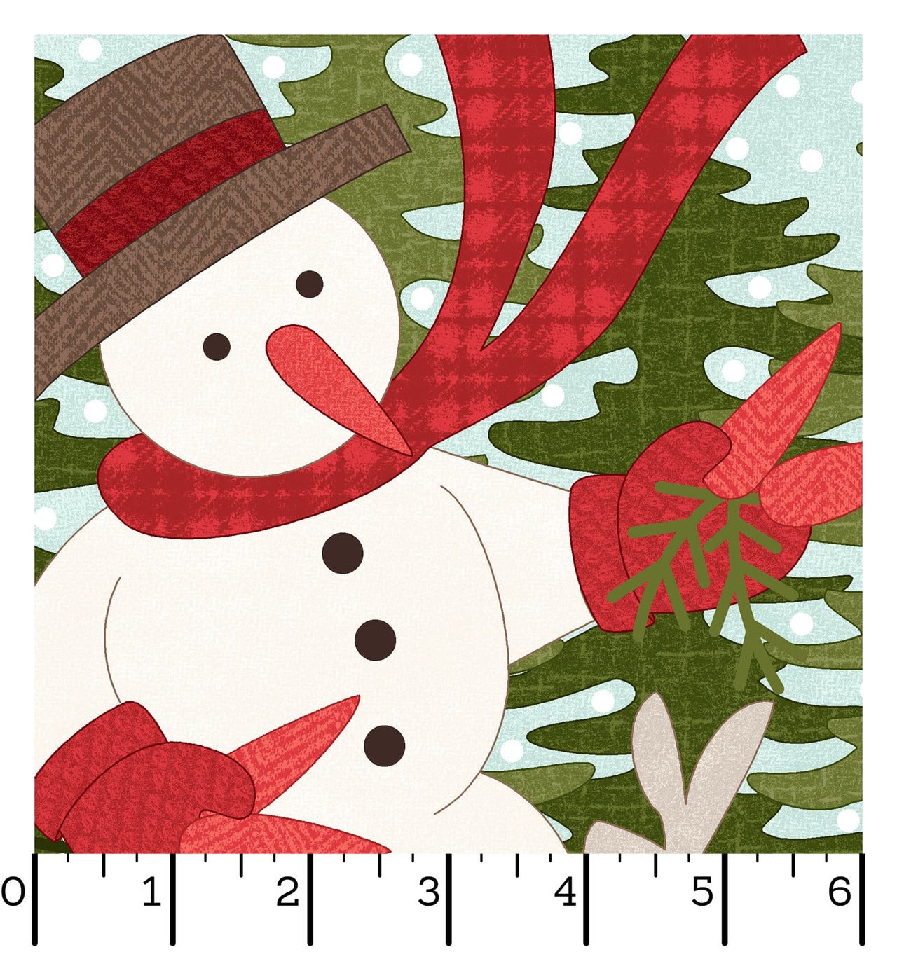 Snowtop Mountain Flannel | 27" Panel - Cream by Bonnie Sullivan for Maywood Studio | MASF11160-E | 100% Cotton Flannel