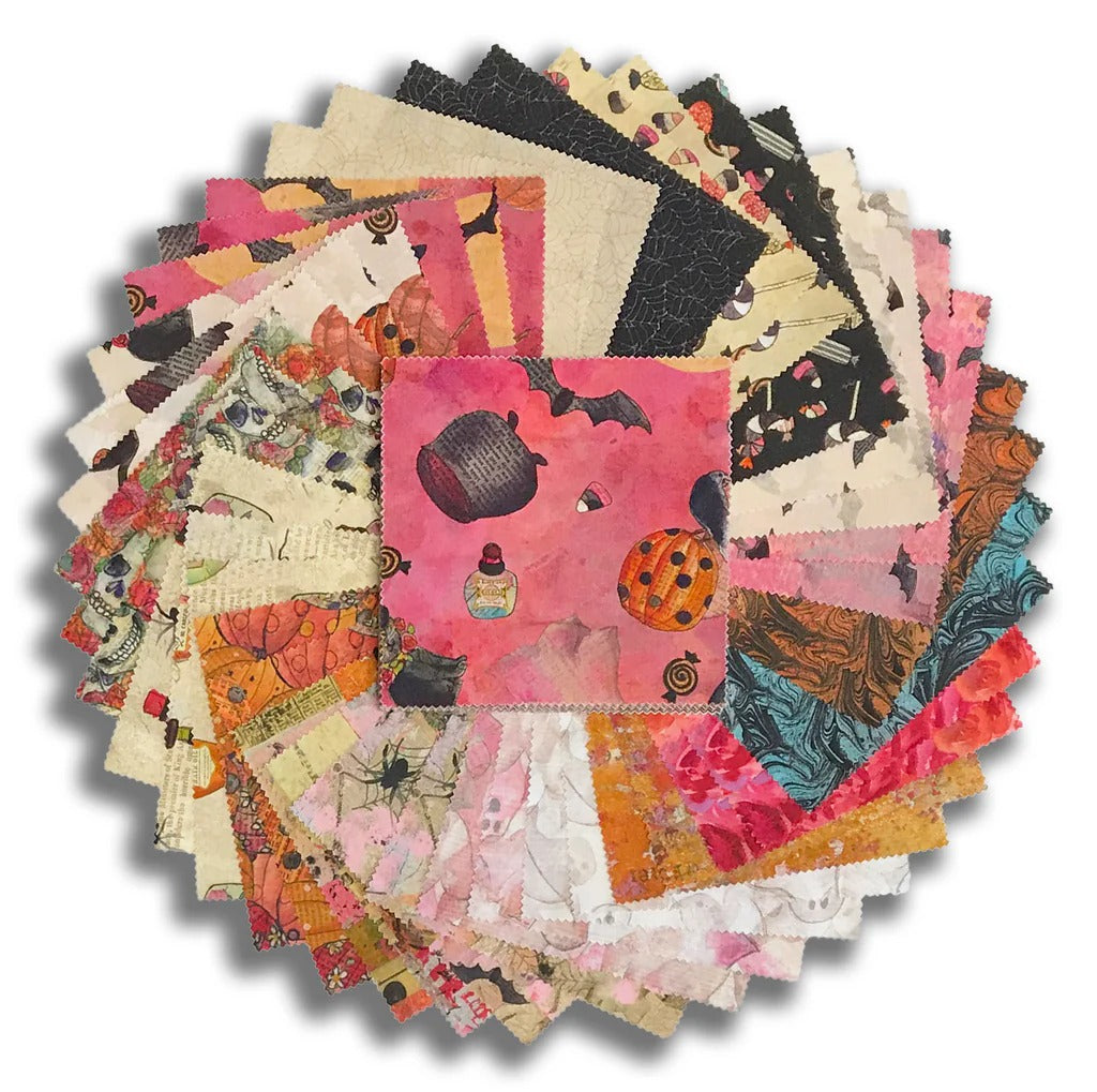 Faboolous | 5" Charm Pack by Sue Zipkin for Clothworks | 42 pcs