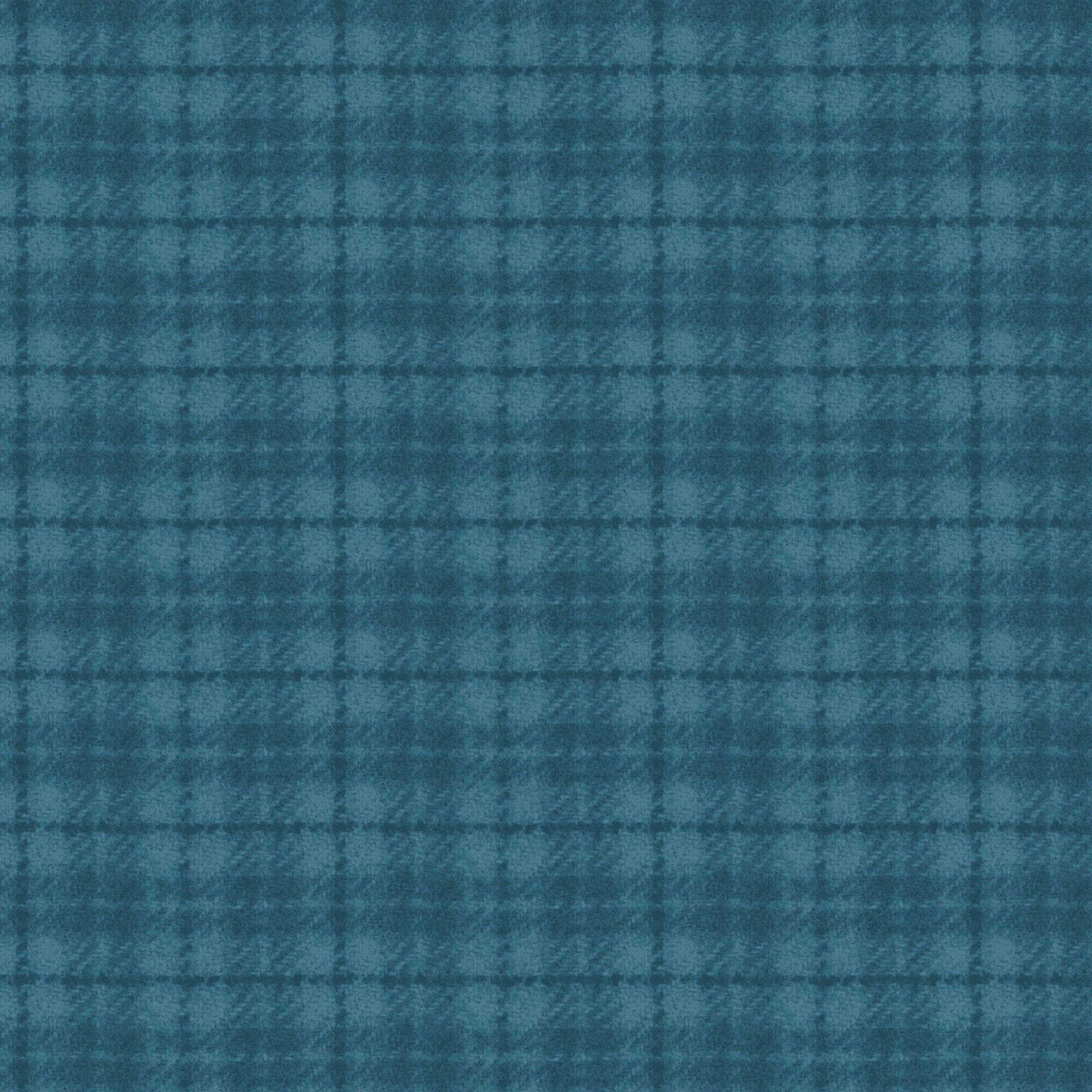 Woolies Flannel | Plaid - Teal by Bonnie Sullivan for Maywood Studio | MASF18502-Q
