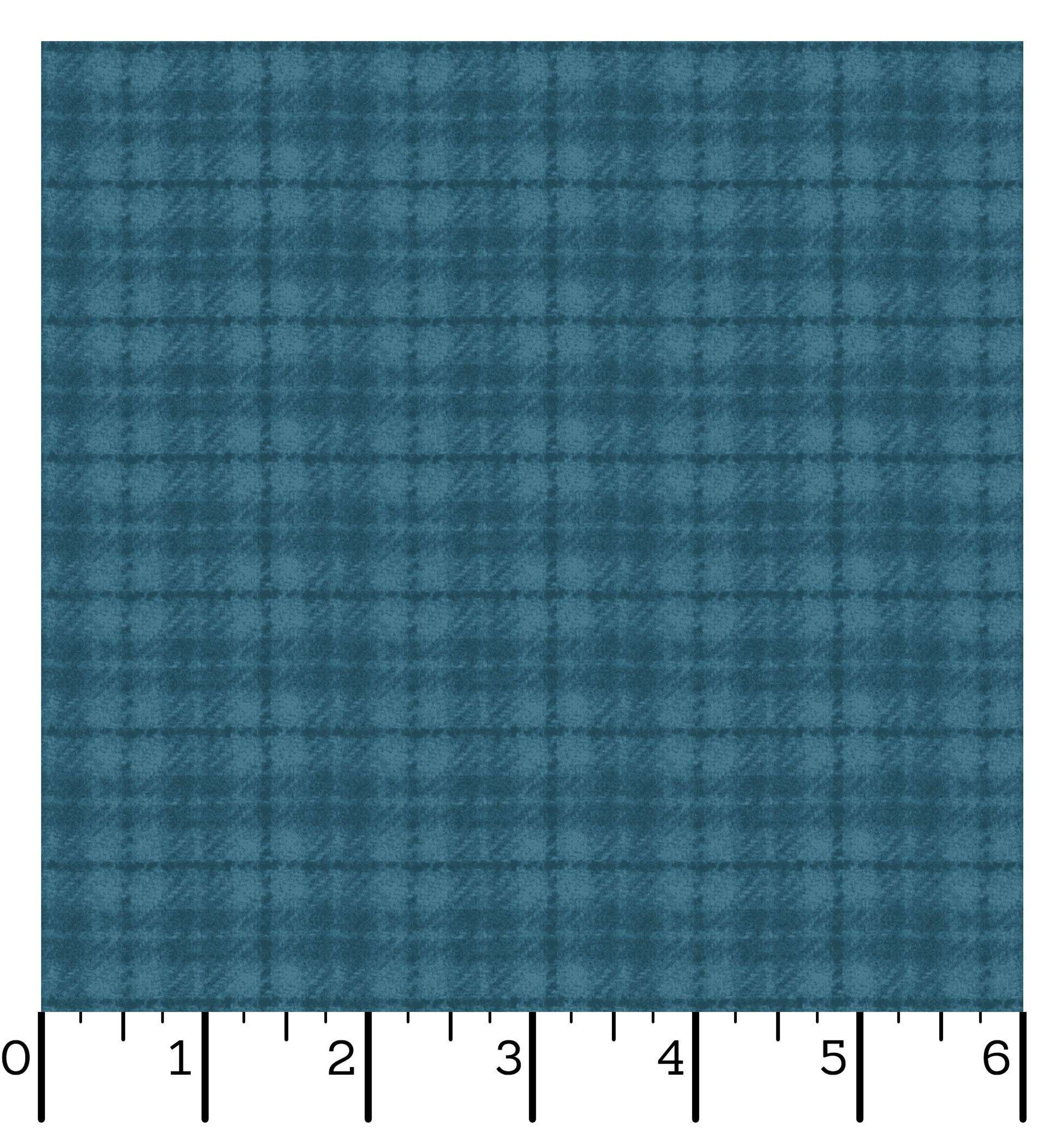 Woolies Flannel | Plaid - Teal by Bonnie Sullivan for Maywood Studio | MASF18502-Q