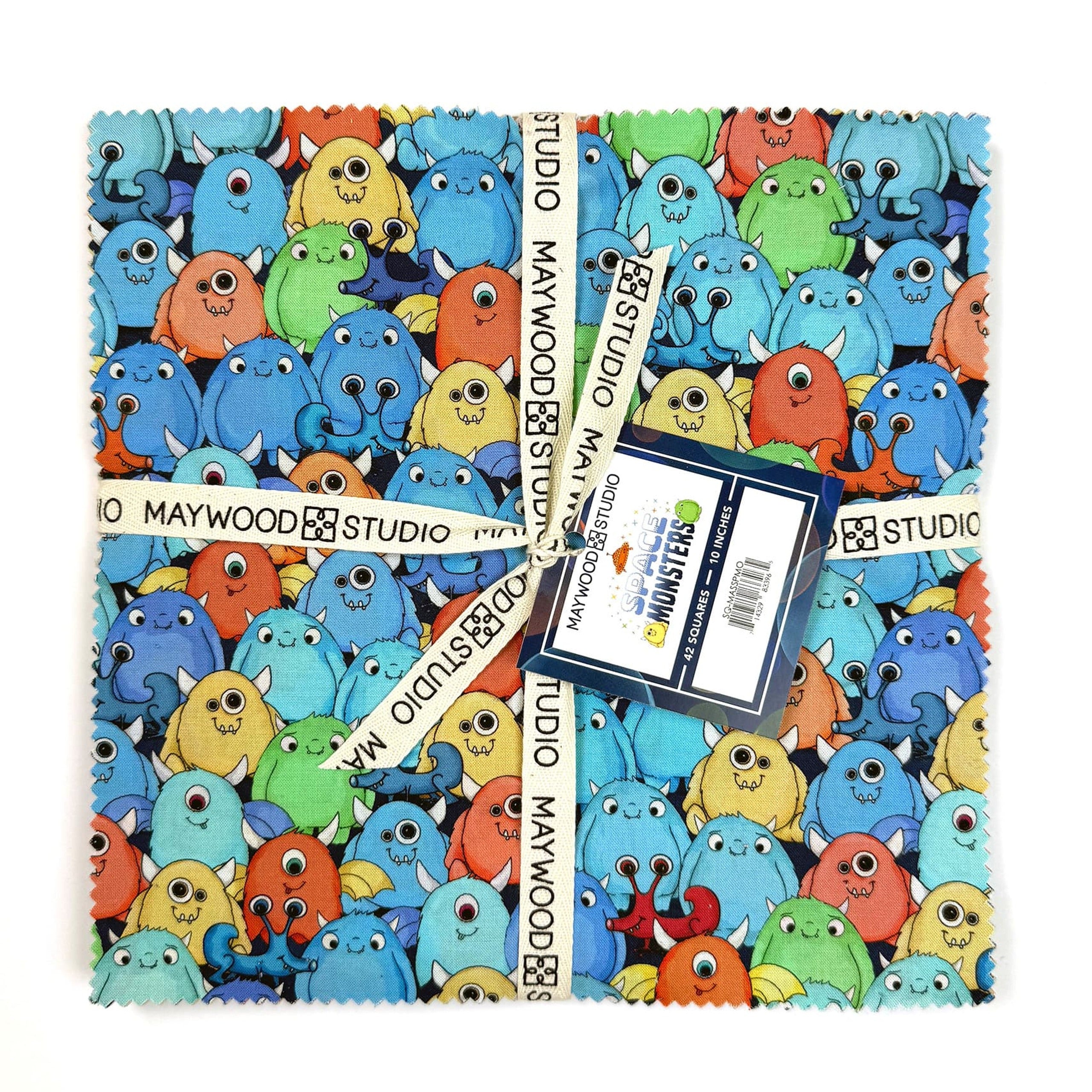 Space Monsters | 10" Square Pack by Maywood Studio | 42 pcs