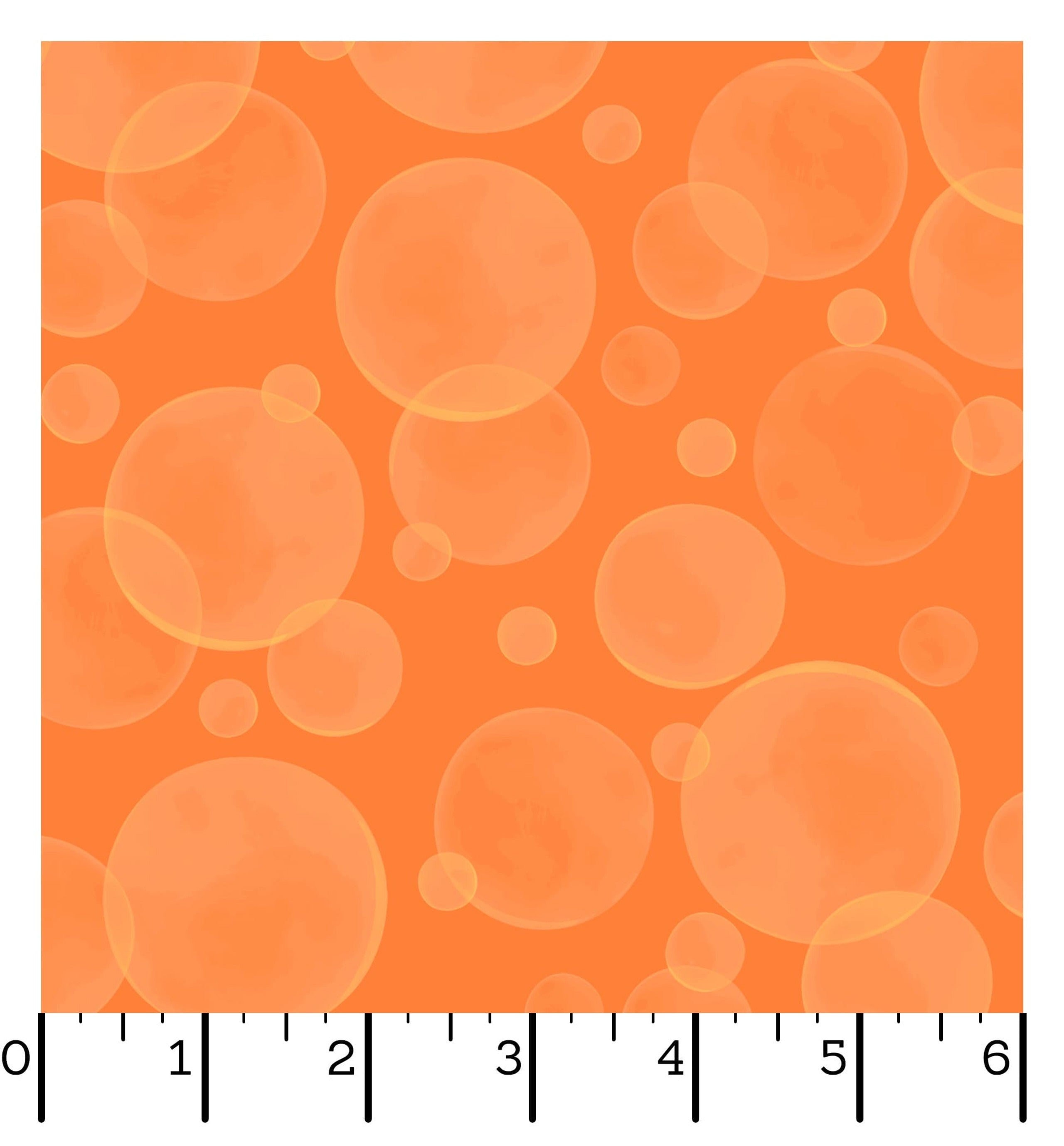 Space Monsters | Bubbles - Orange by Maywood Studio | MAS10925-O