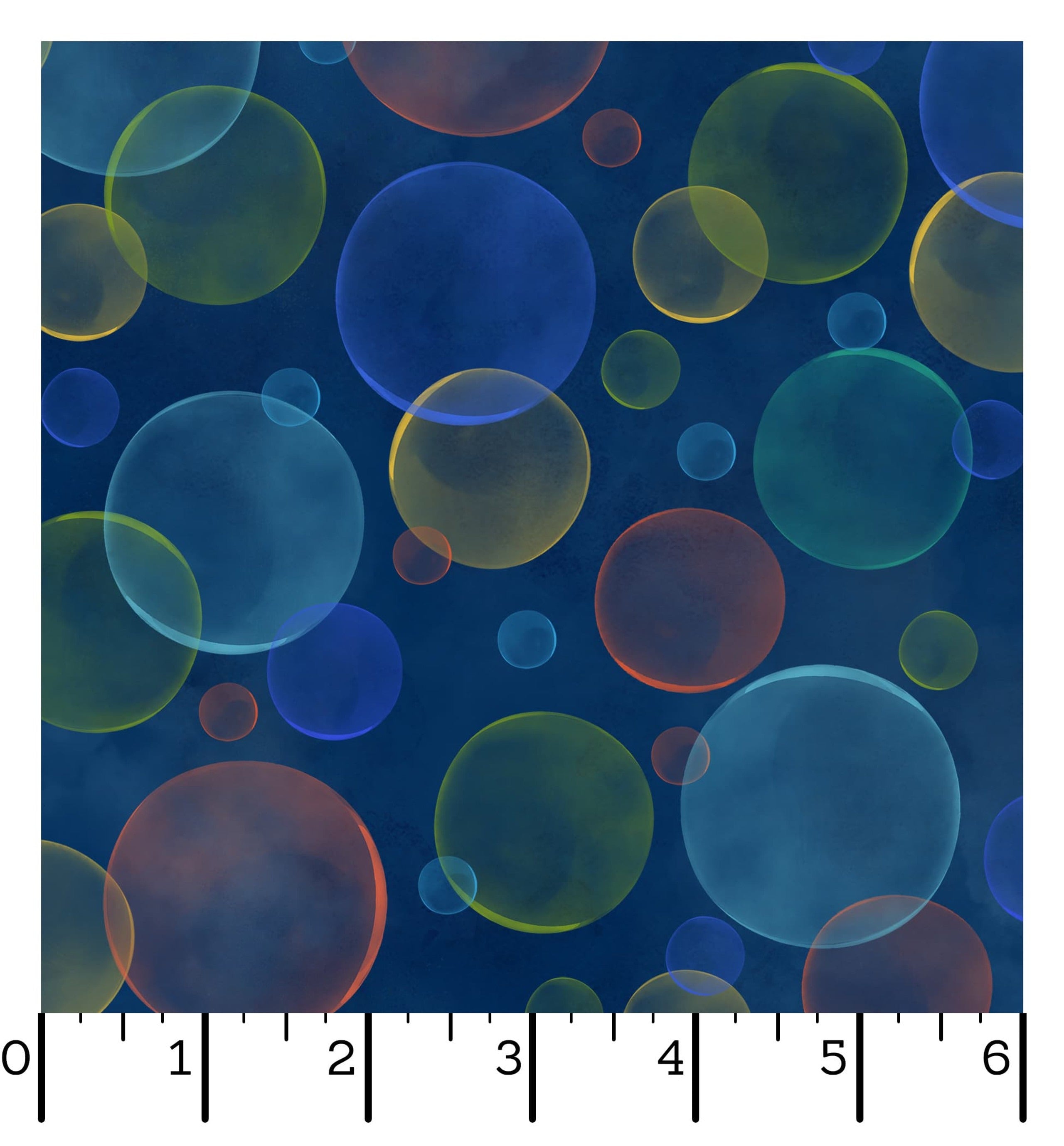 Space Monsters | Bubbles - Dark Navy/Multi by Maywood Studio | MAS10925-NZ