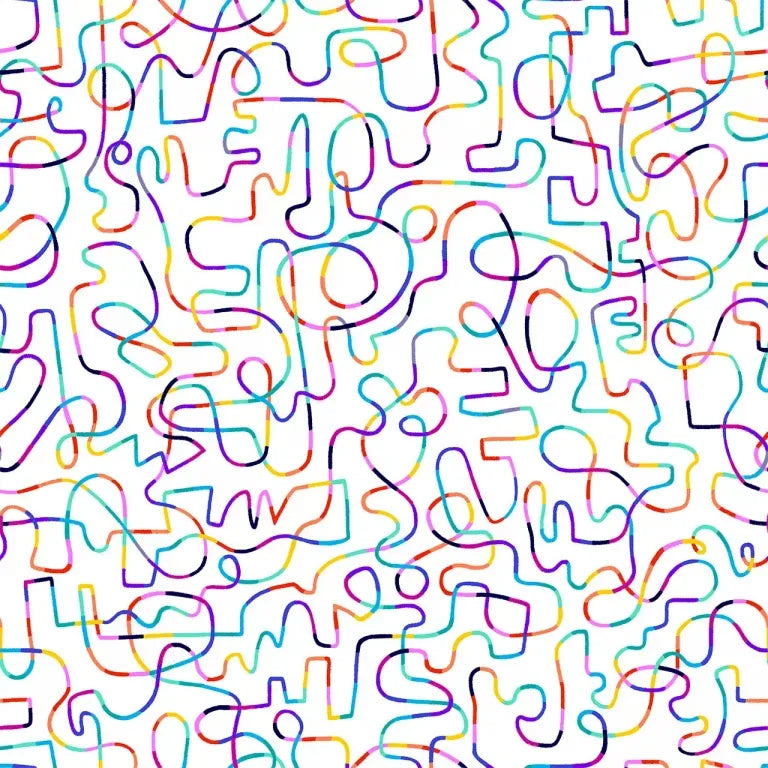 Paradise Heights | Wiggles by Rachel Parker for Dashwood Studio | PARA2555