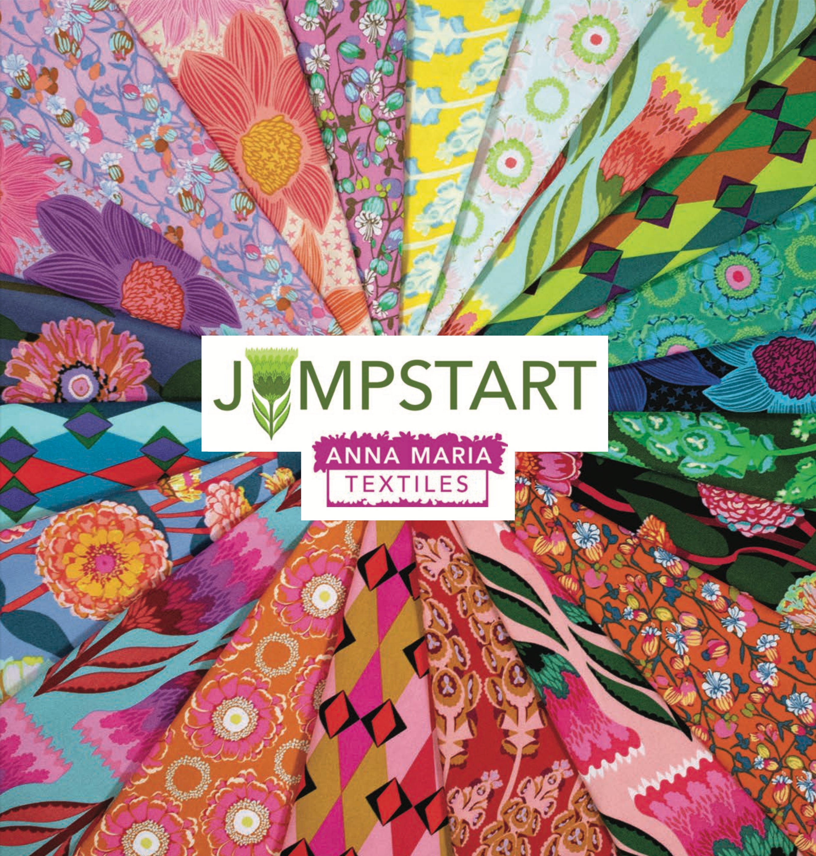 Jumpstart | Shadows - Bouquet 108" Quilt Backing by Anna Maria Parry | BAMT134-23
