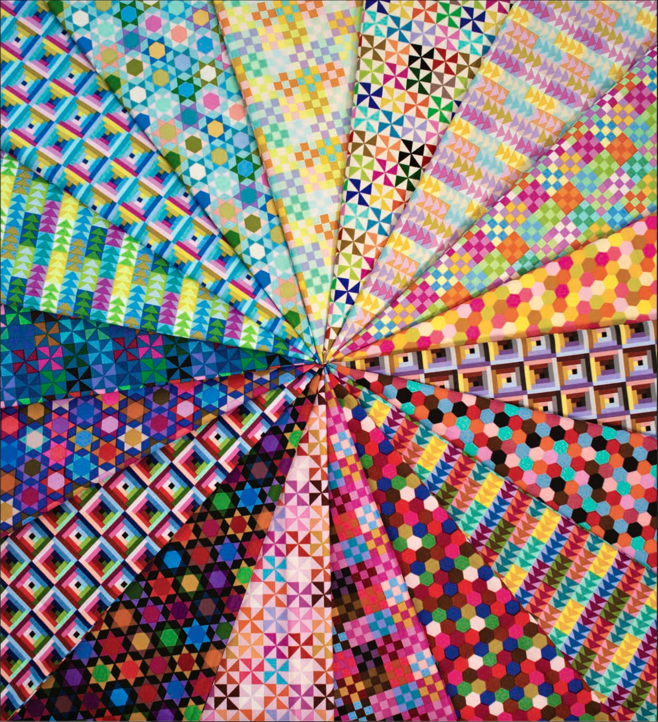 Piecework | Hexagons - Rustic by Anna Maria for Anna Maria Textiles | AMT111-36V