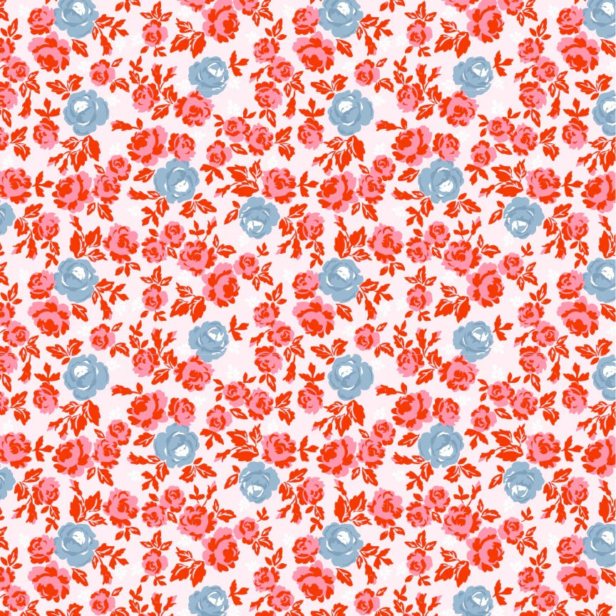 Elise | Fat Quarter Bundle by Terri Henson for Poppie Cotton | 16 pcs