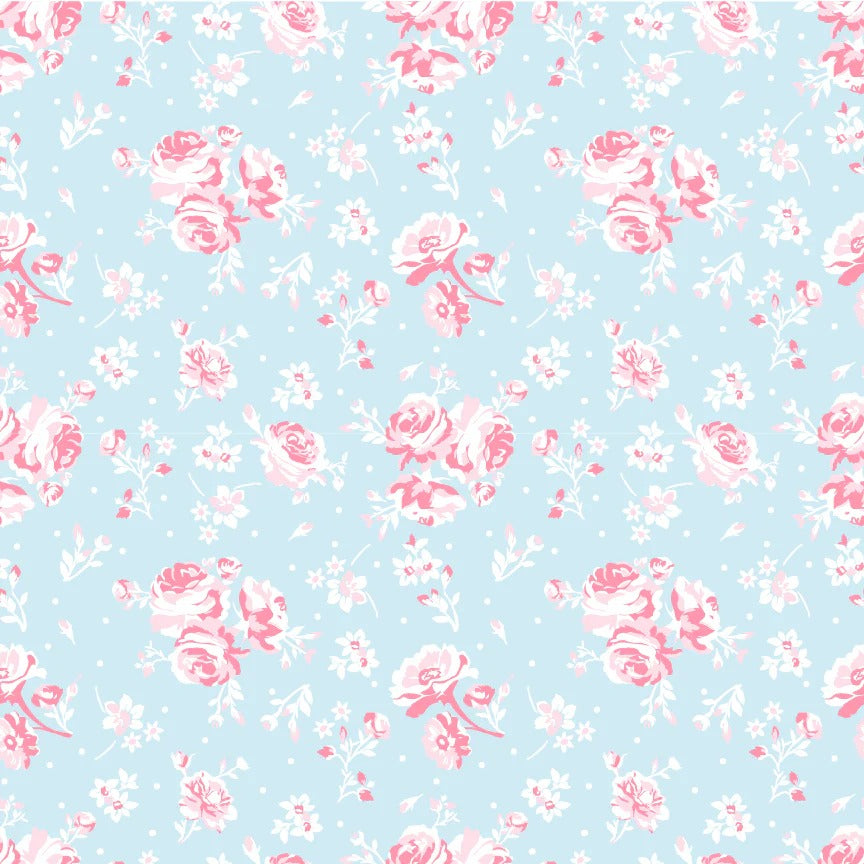 Elise | Fat Quarter Bundle by Terri Henson for Poppie Cotton | 16 pcs