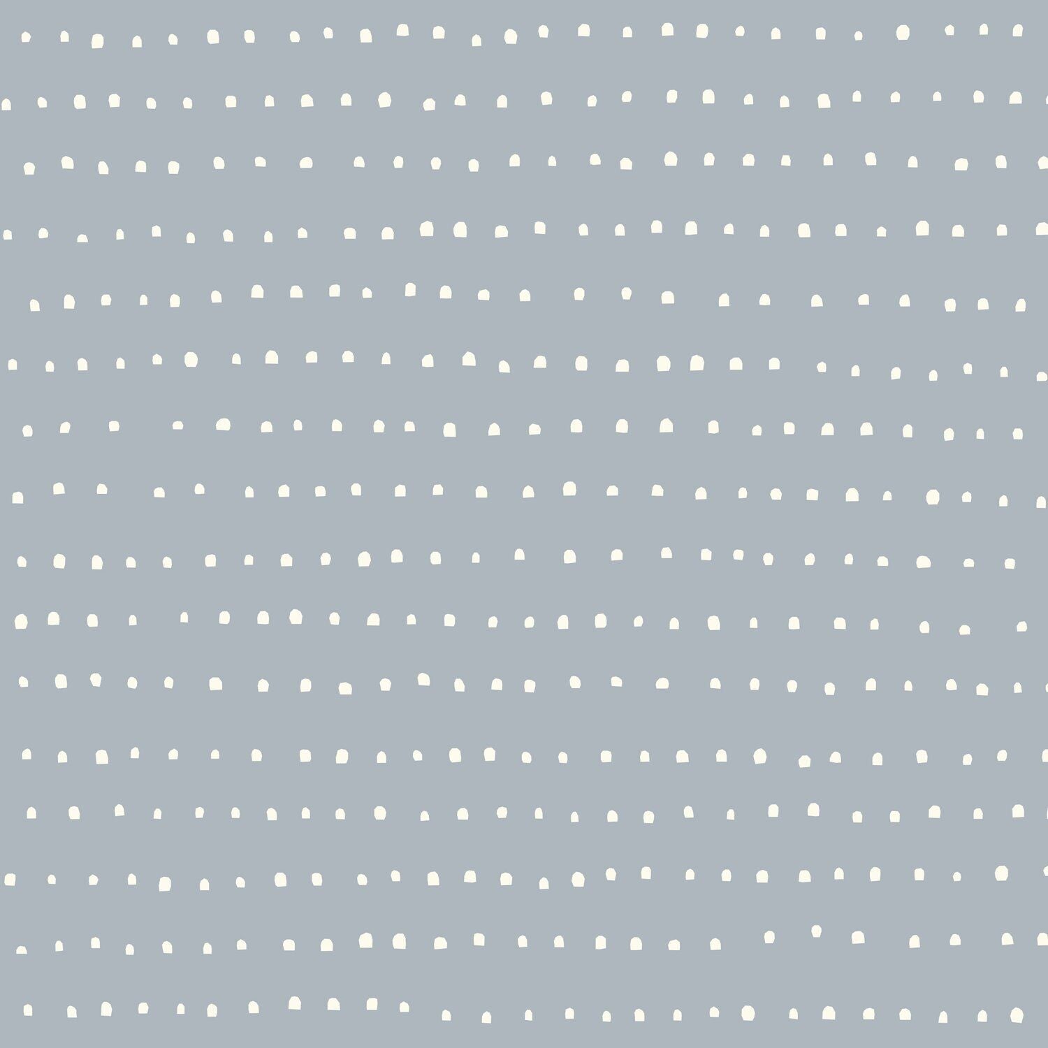 Lumpy Garden by Little House Cottons - Organic Lumps Sky - Organic Cotton (½ yd)