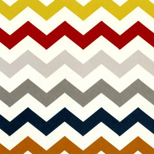 Nested Owls Charcoal - Chevron Multi Charcoal cotton fabric - 1 YARD - AdornIt