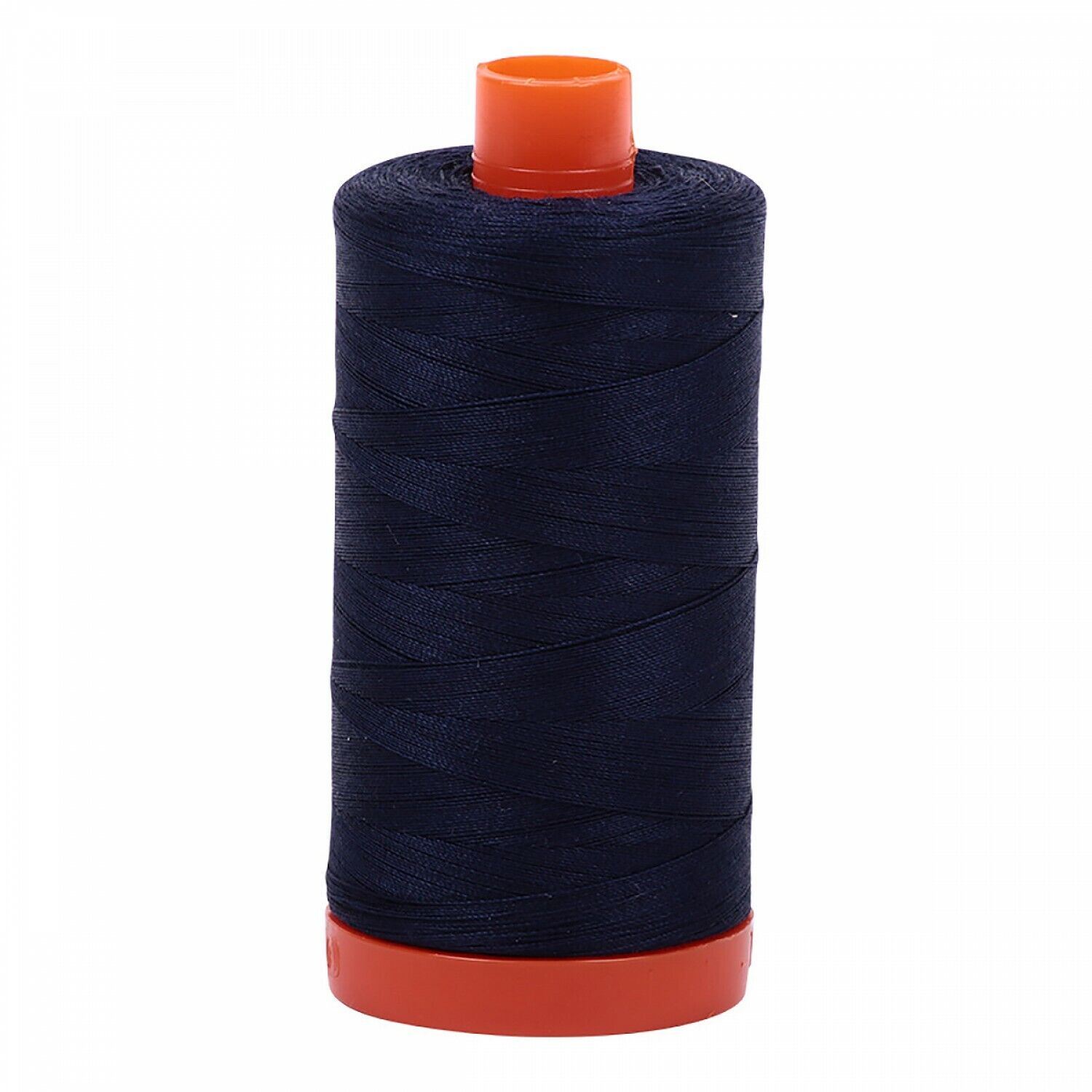 Very Dark Navy - Aurifil Mako 50 wt Egyptian Cotton Thread - 1422 yds
