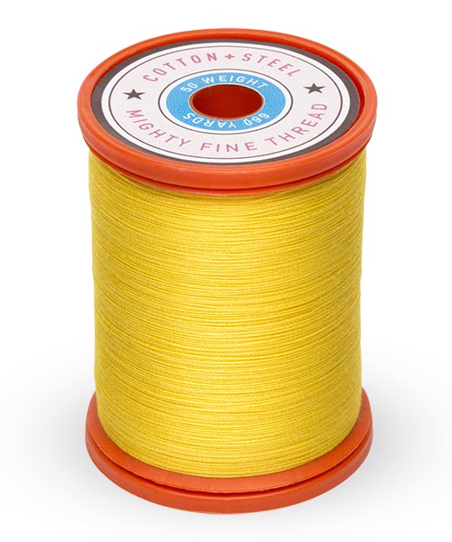 Cotton + Steel 50wt Thread by Sulky - Sun Yellow (1124)