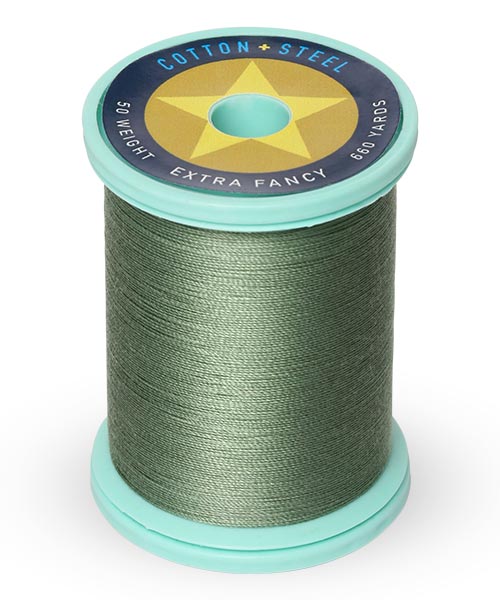 Cotton + Steel 50wt Thread by Sulky - French Green (1287)