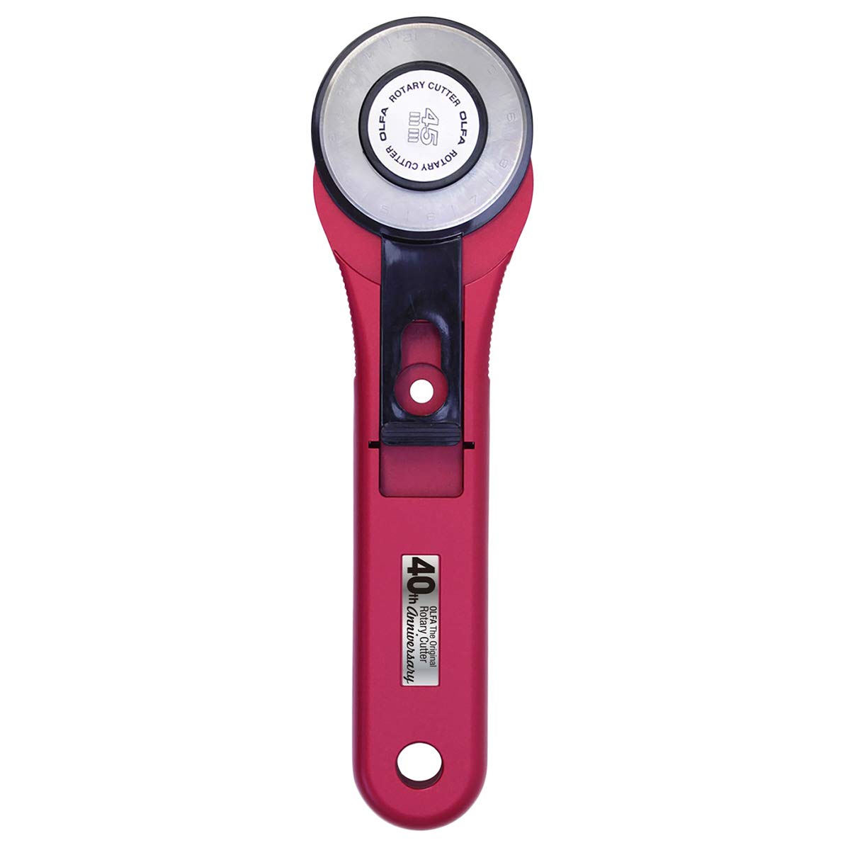 Splash Rotary Cutter 45mm - Ruby by Olfa