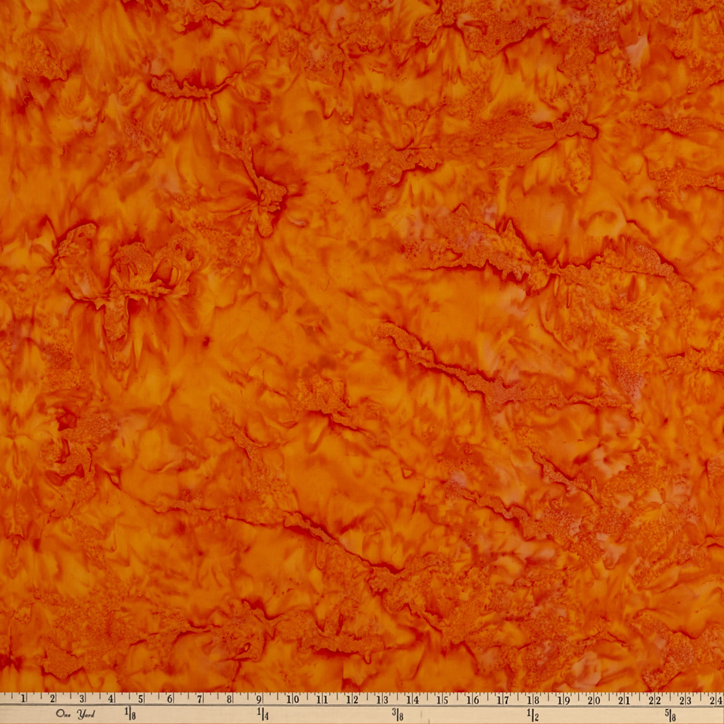 Anthology Batiks Lava Solids Lava Solids Clementine, Fabric by The Yard