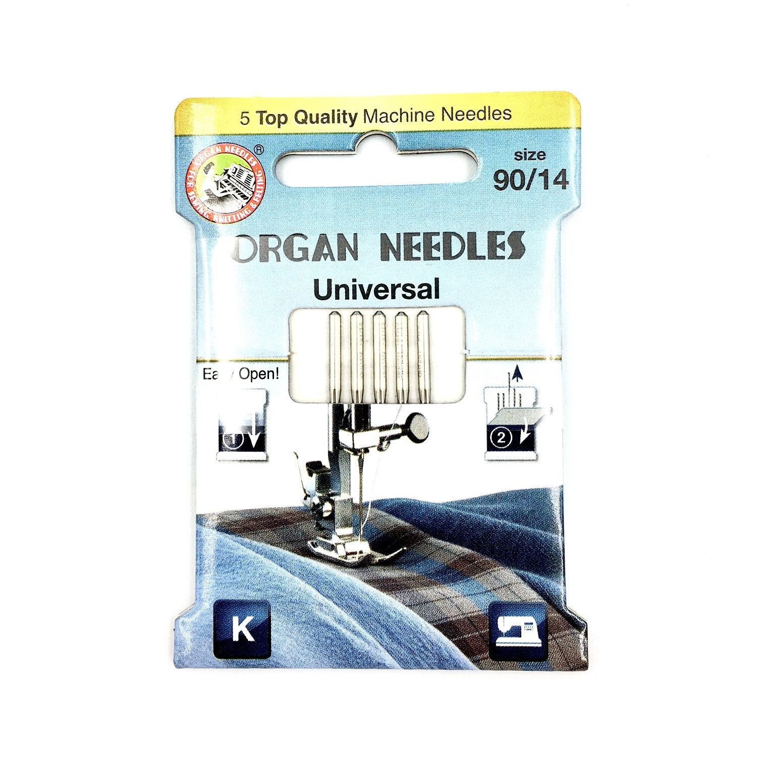 Organ Needles Universal Size 90/14