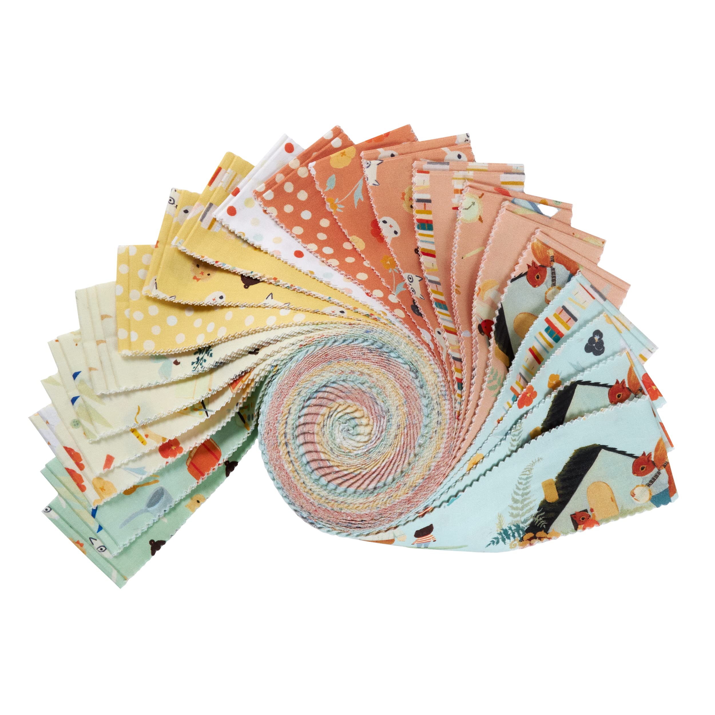 Littlest Family's Big Day | 2.5" Strip Roll by Emily Winfield Martin for Riley Blake | 40 pcs