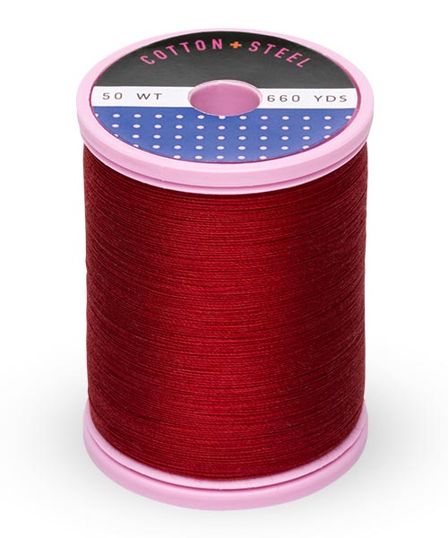 Cotton + Steel 50wt Thread by Sulky - Cabernet Red (0169)