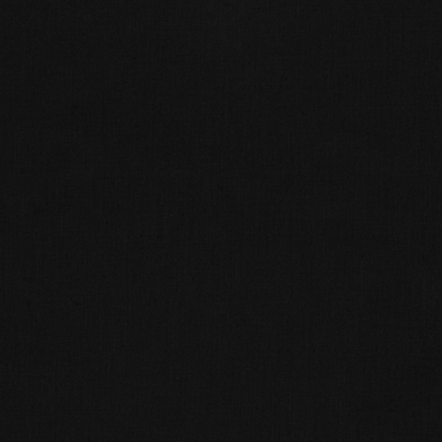 Kona Cotton Solid - Black - (1 yard)