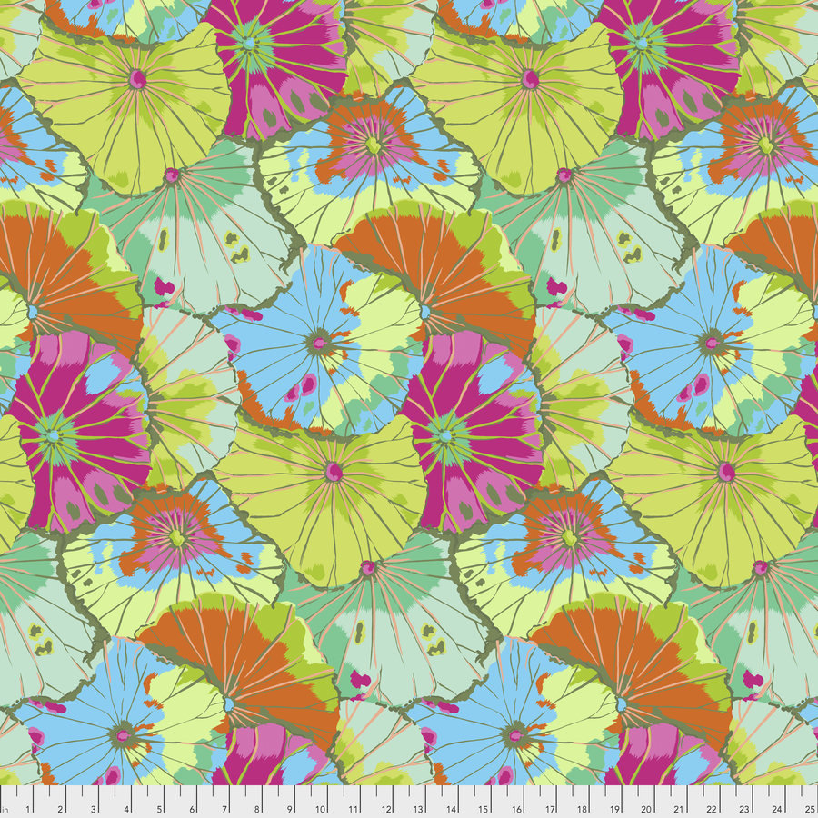 Lotus Leaf Lime - Kaffe Fassett - (1 yard cotton)
