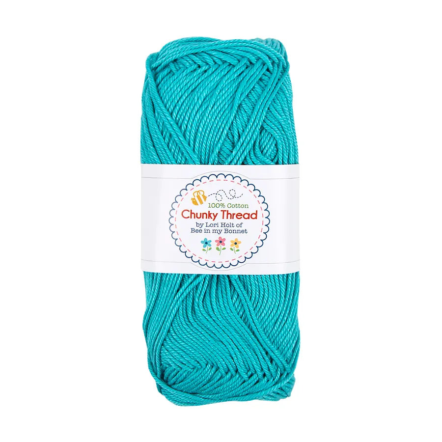 Lori Holt Chunky Thread - Peacock (#10902) - 50g Sport Weight Cotton