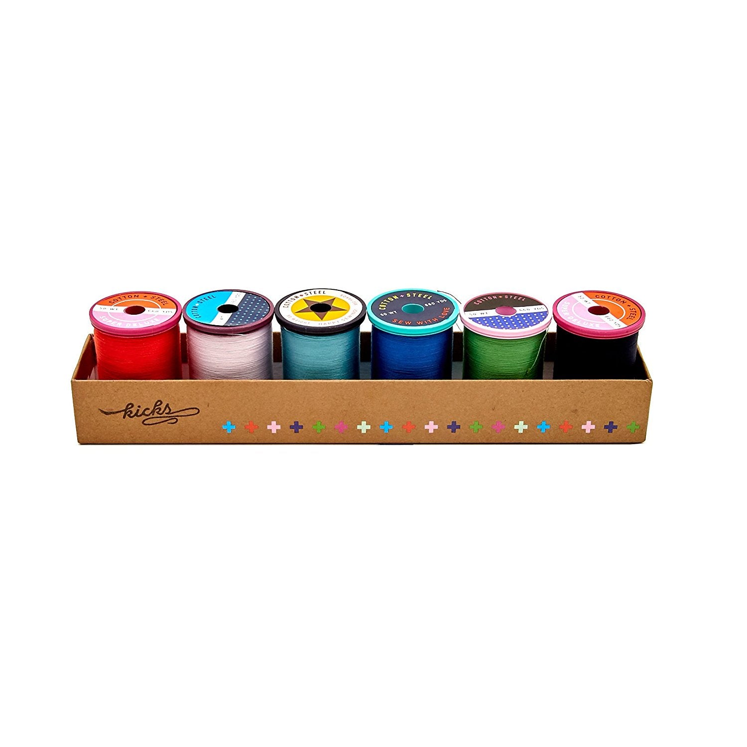 Cotton + Steel 50wt Cotton Thread Set by Sulky - Kicks