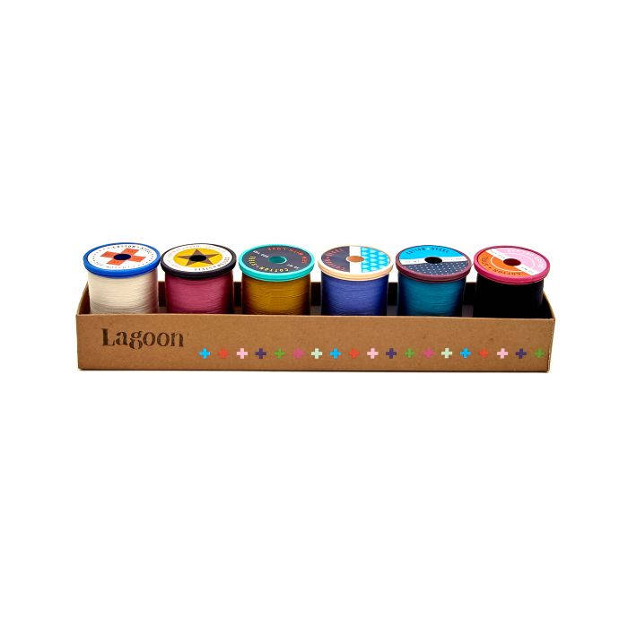 Cotton + Steel 50wt Cotton Thread Set by Sulky - Lagoon