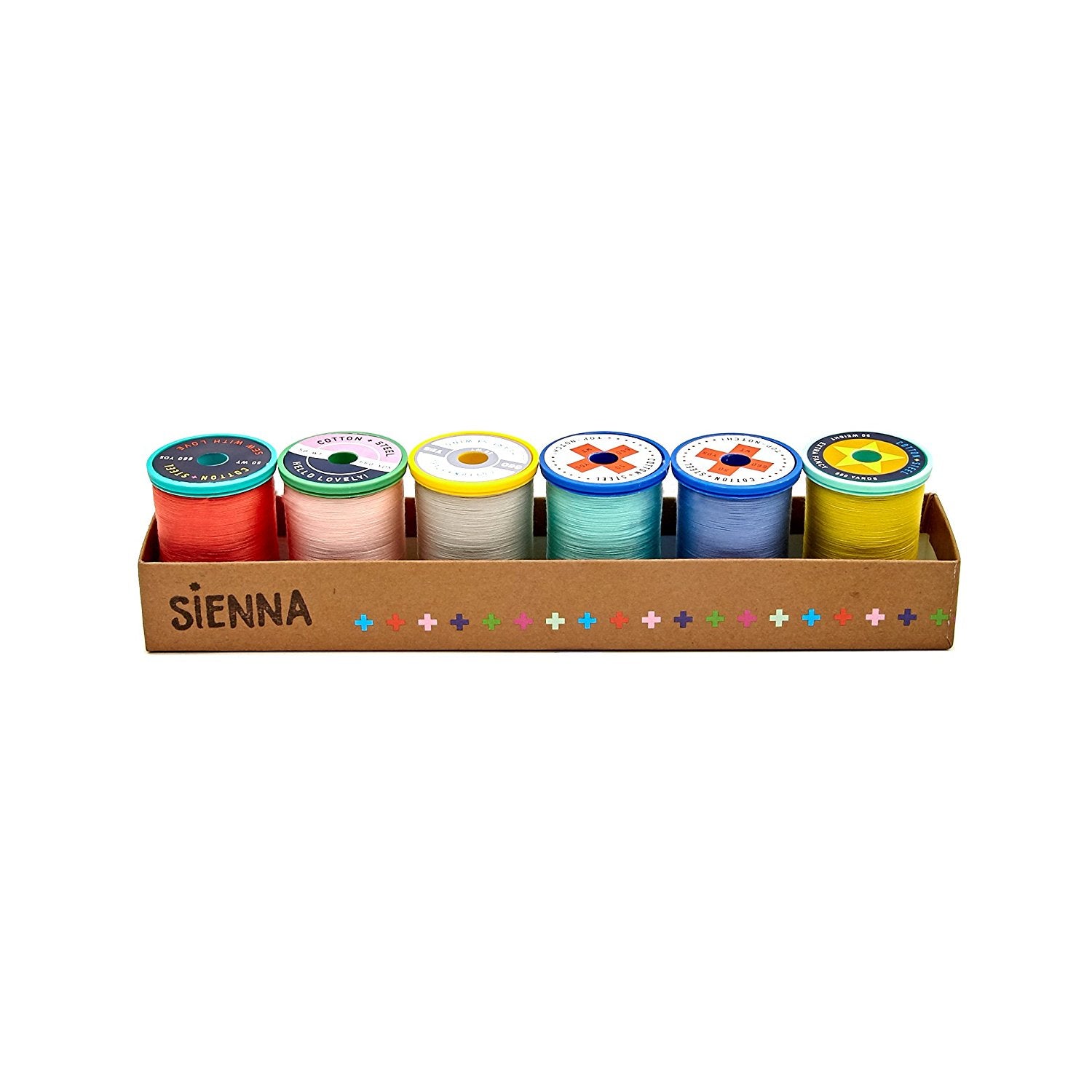 Cotton + Steel 50wt Cotton Thread Set by Sulky - Sienna