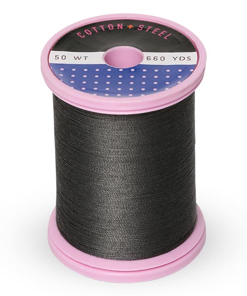 Cotton + Steel 50wt Thread by Sulky - Dark Ash (1241)