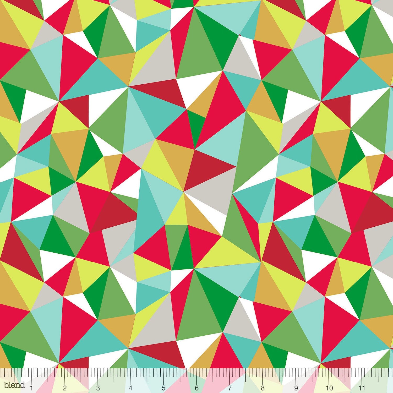 All is Bright - Fracture Red (half yard)